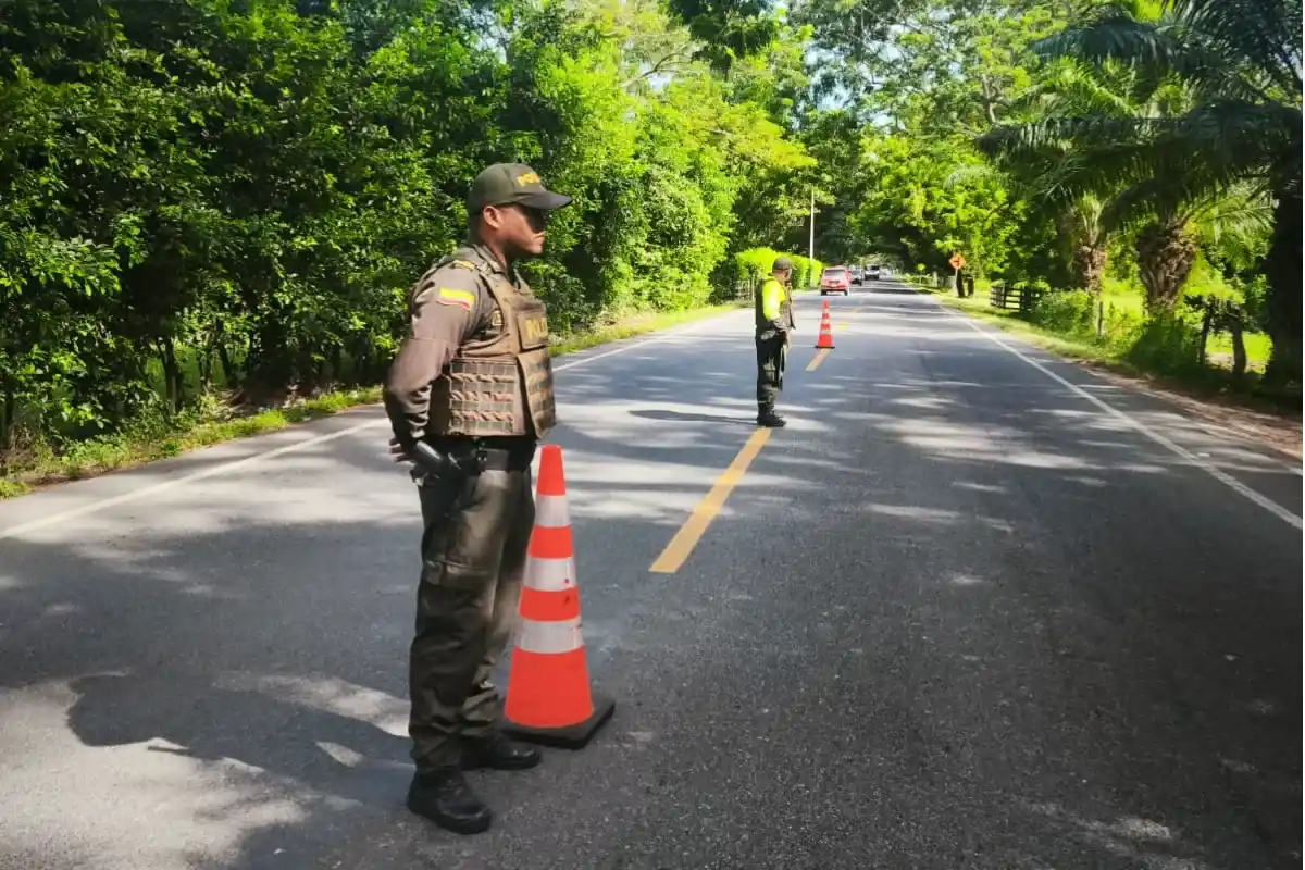Retorno seguro en Montería: la Policía acompaña el regreso de los viajeros
