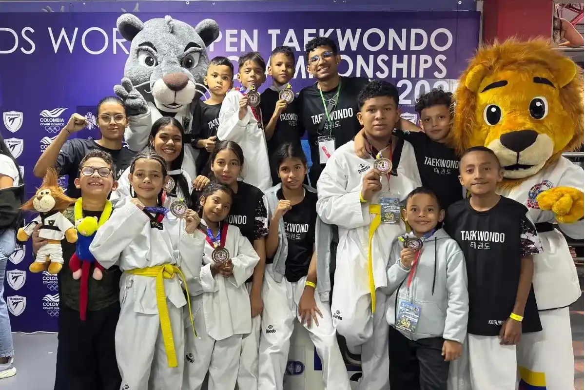 Club KOGURYO de cerete brilló con 10 medallas en competencia nacional de Taekwondo