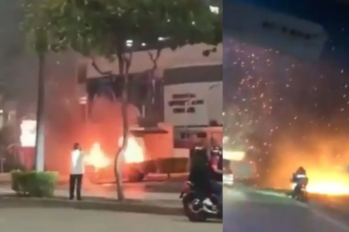 Explosión de una camioneta dejó una persona sin vida y varios heridos
