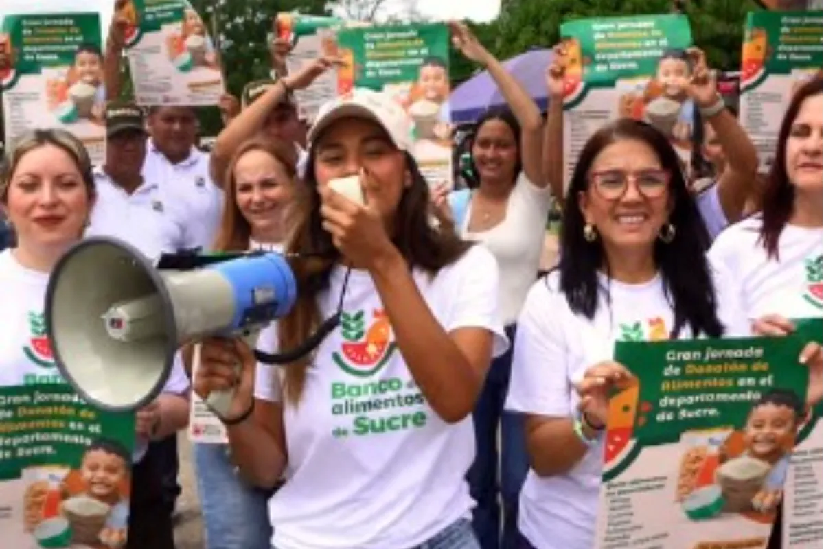 Hoy es la Gran donatón de Alimentos en Sucre