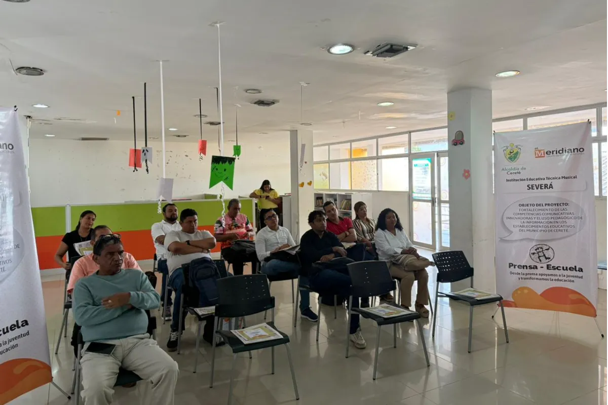 En Cereté se impulsa el periodismo escolar con 'Prensa Escuela'