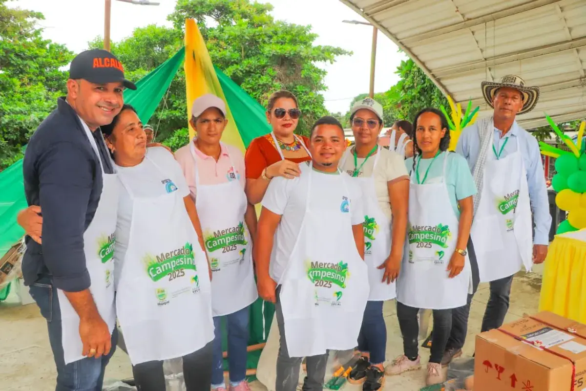 Alcalde de Majagual impulsa la economía rural con exitoso mercado campesino