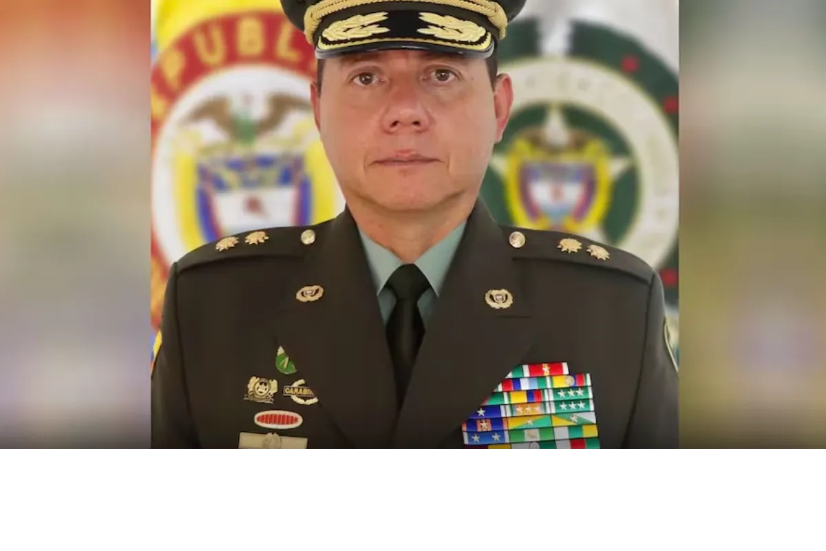 El general William Rincón será el nuevo director de la Policía Nacional