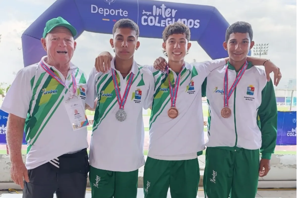 Cinco medallas para Sucre en Juegos Intercolegiados