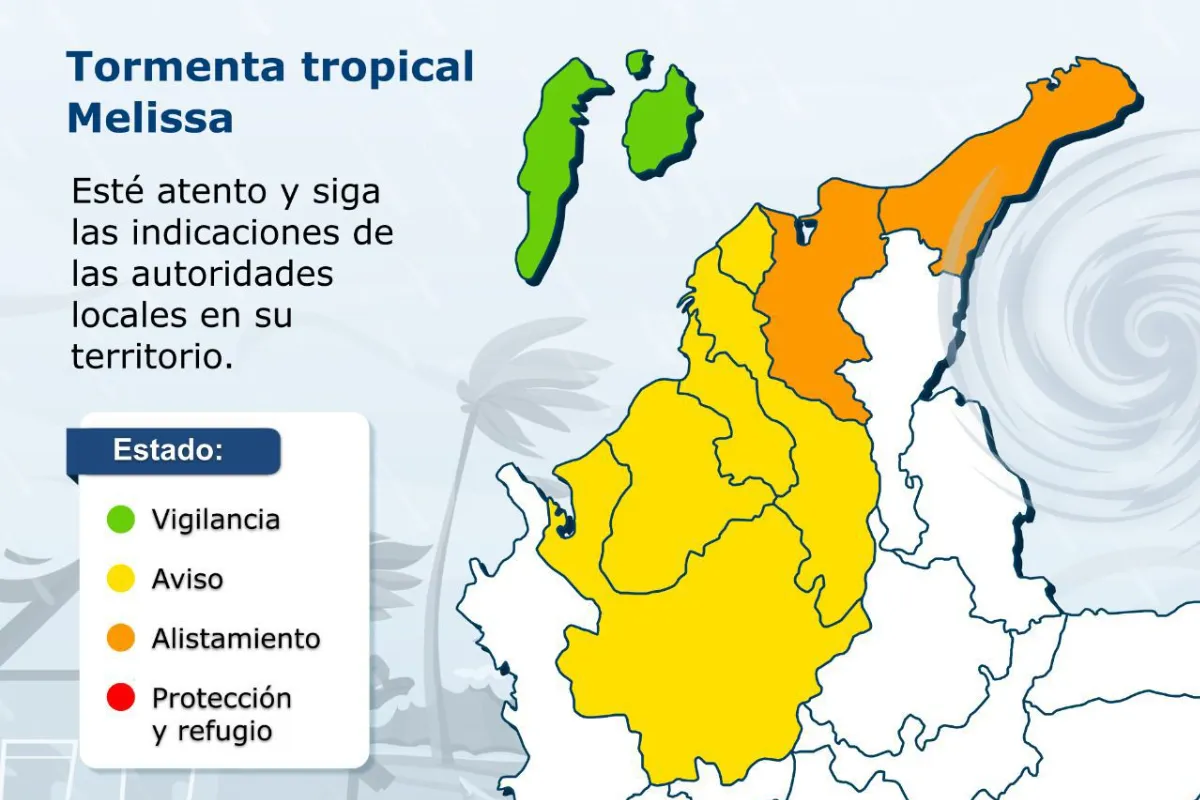 Aumenta el riesgo de Córdoba y Sucre