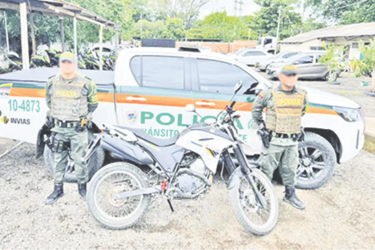 Decor recupera otra moto robada