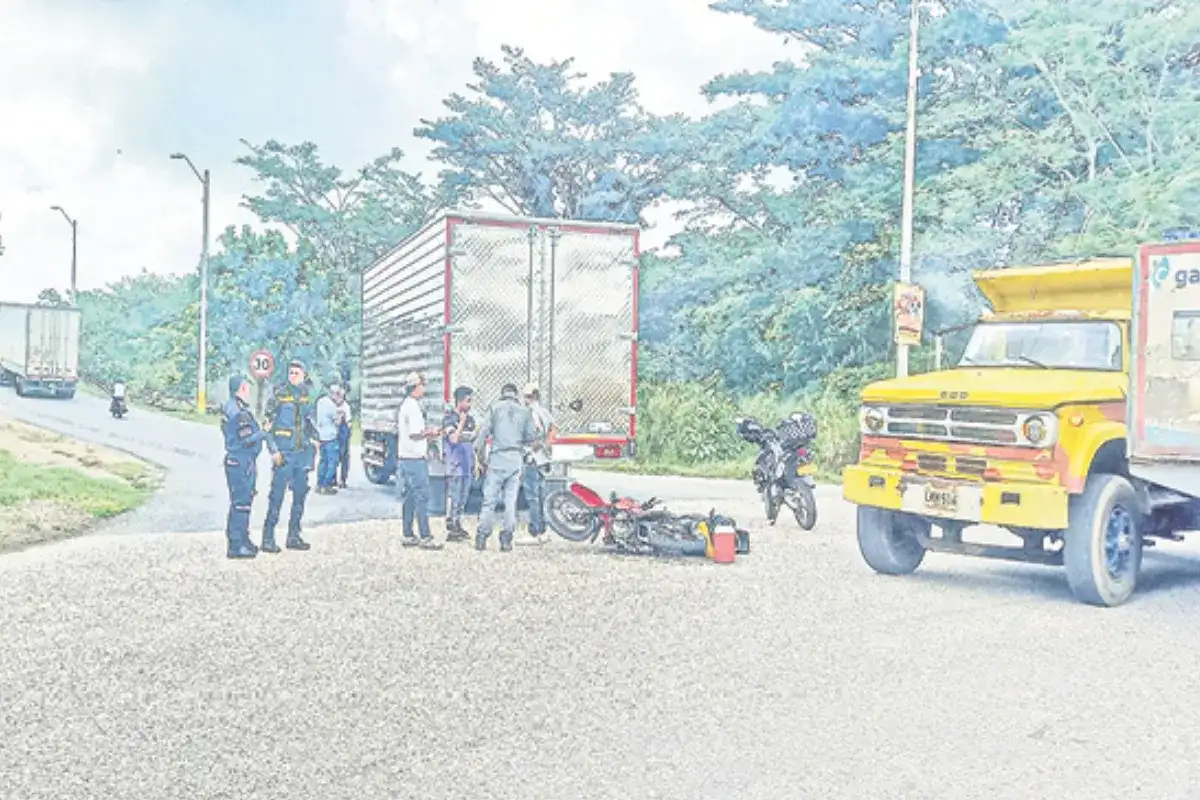 Accidentes de tránsito no cesan