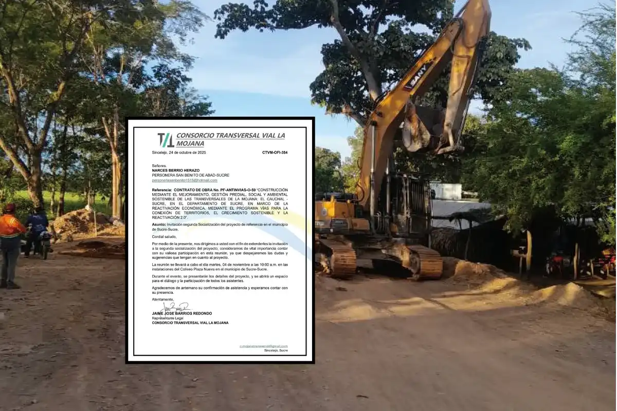 Convocan a socialización del proyecto El Cauchal–Sucre