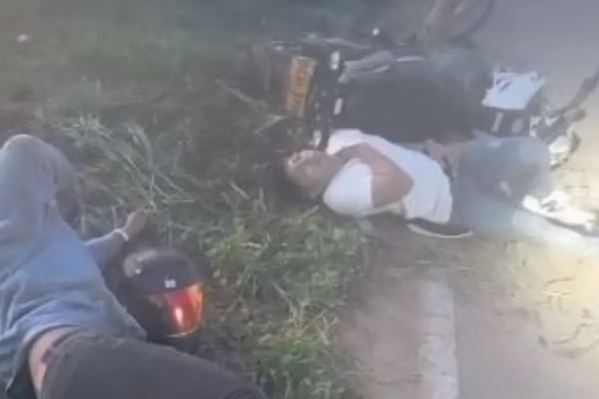 Se repicaron en motocicleta