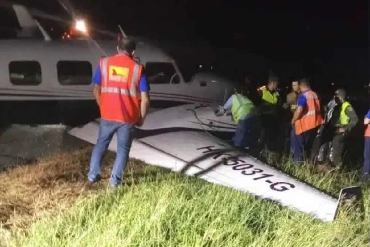 Pánico en aeropuerto de Corozal tras incidente de una avioneta