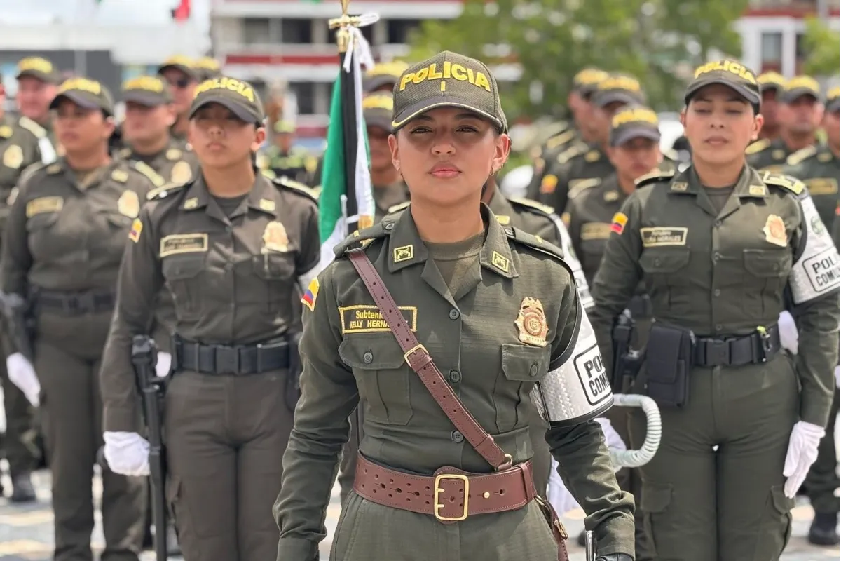 La Policía Nacional celebra sus 134 años de servicio y presencia en la historia de Colombia