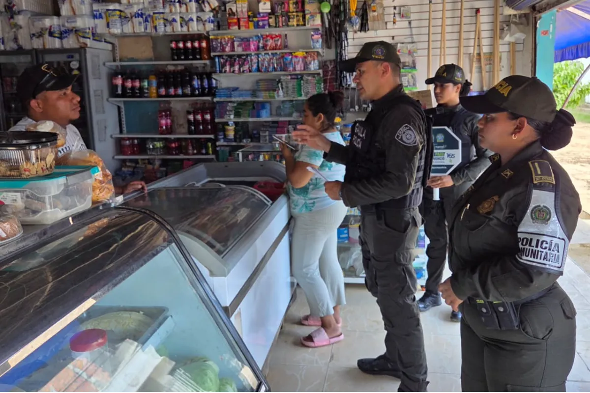 Gaula intensifica campañas contra la extorsión en Lorica