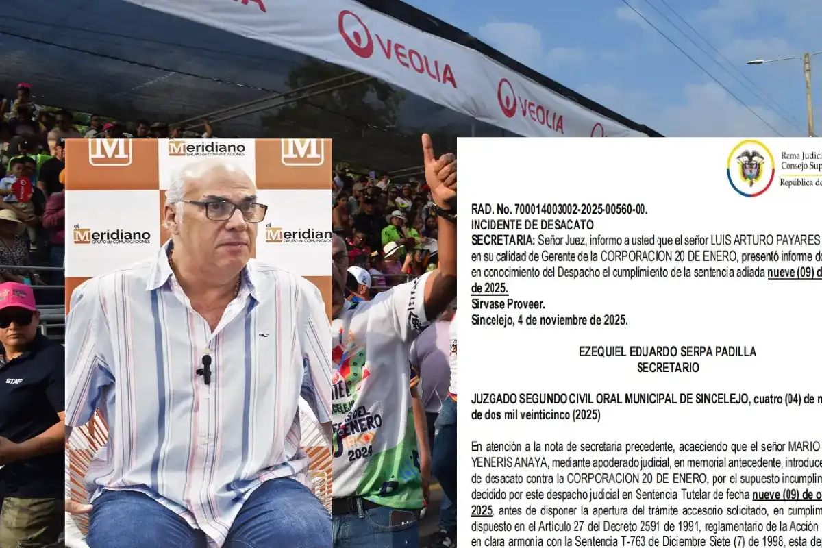 Contratación de las fiestas del 20 de Enero es pública: juez