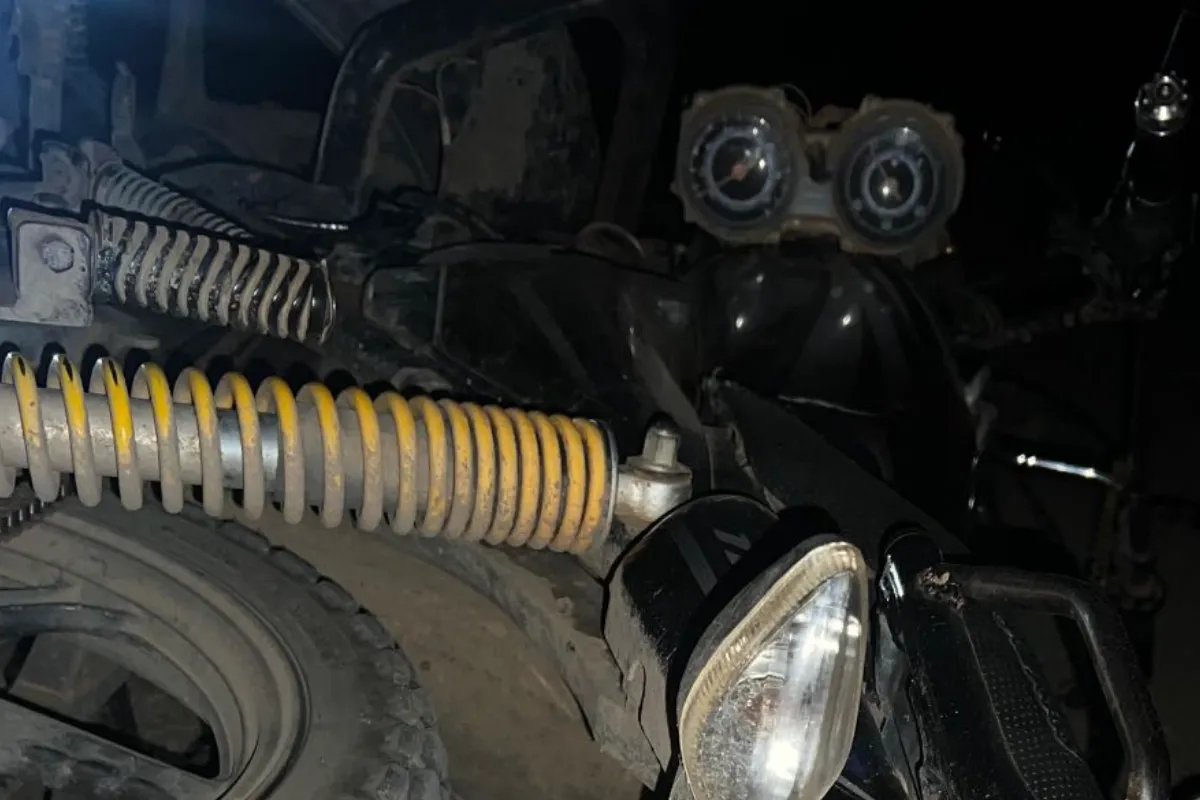 Choque de motos dejó a un hombre muerto y otro herido