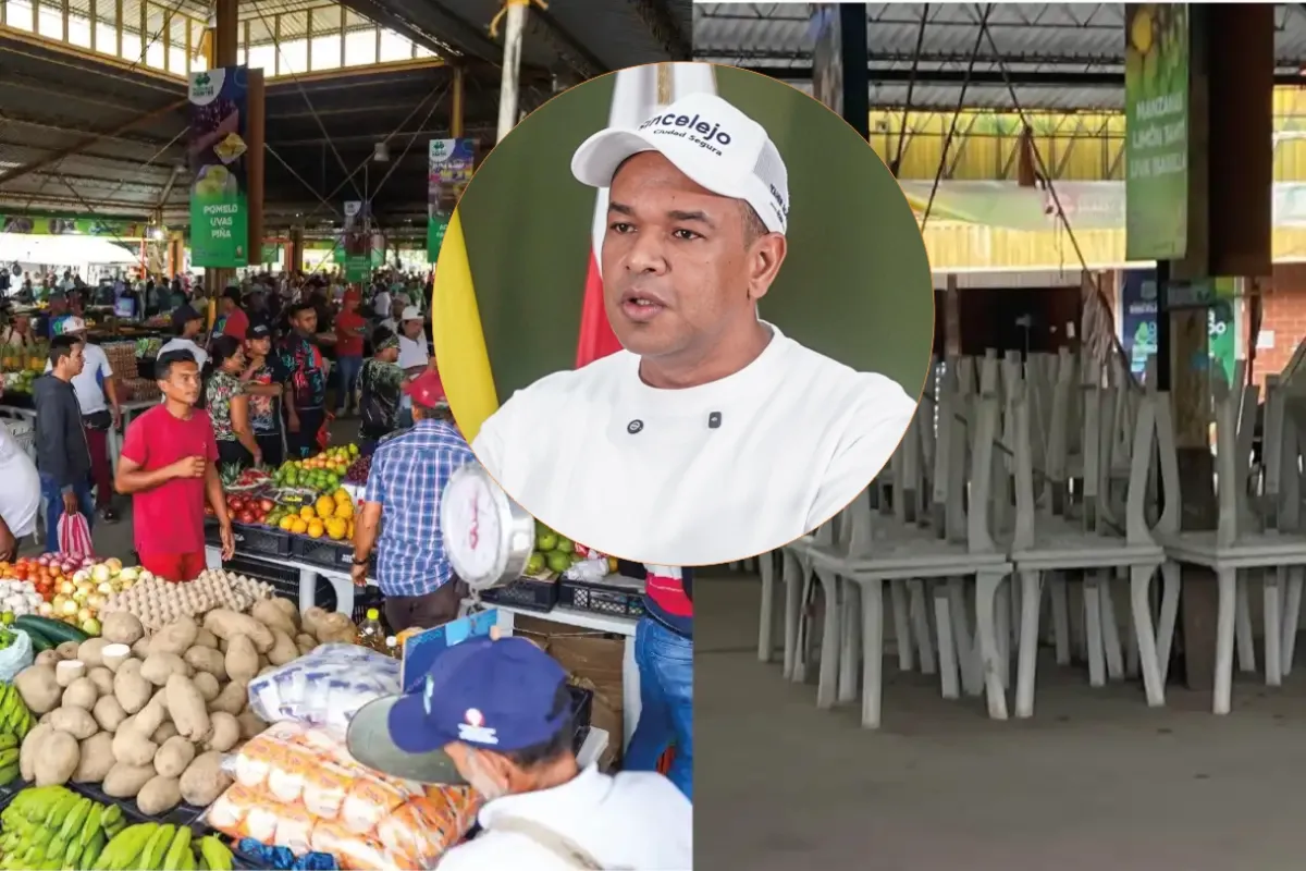 Mercado la Paz de Sincelejo, una iniciativa de Yahir Acuña que fracasó y dejó problemas