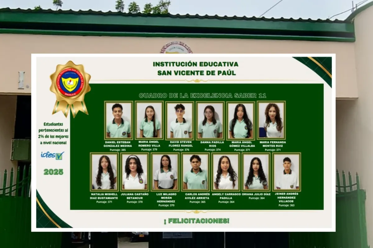 Institución Educativa San Vicente de Paúl, promoviendo educación de calidad y verdaderas oportunidades