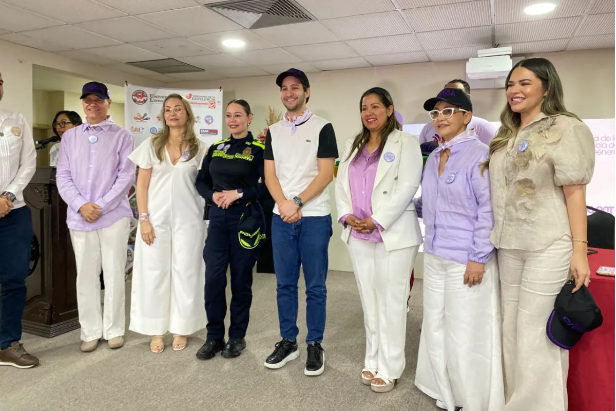 Unilibre lanzó el programa “Damas y Caballeros Púrpura” en alianza con la Policía Nacional