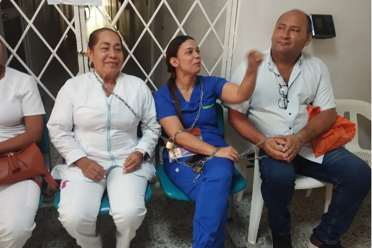 Trabajadores de planta del HUS Sincelejo se mantienen el cese de actividades