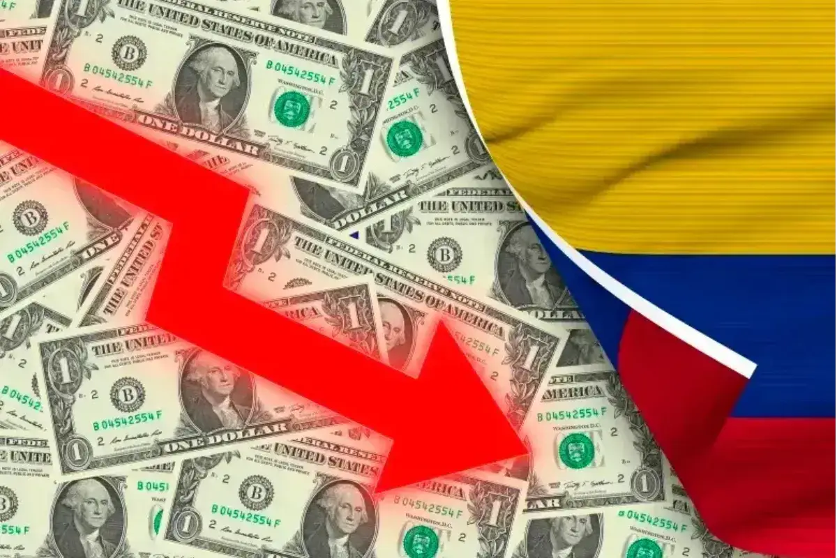 Dolar en Colombia estuvo por debajo de los 3.700 después de cuatro años