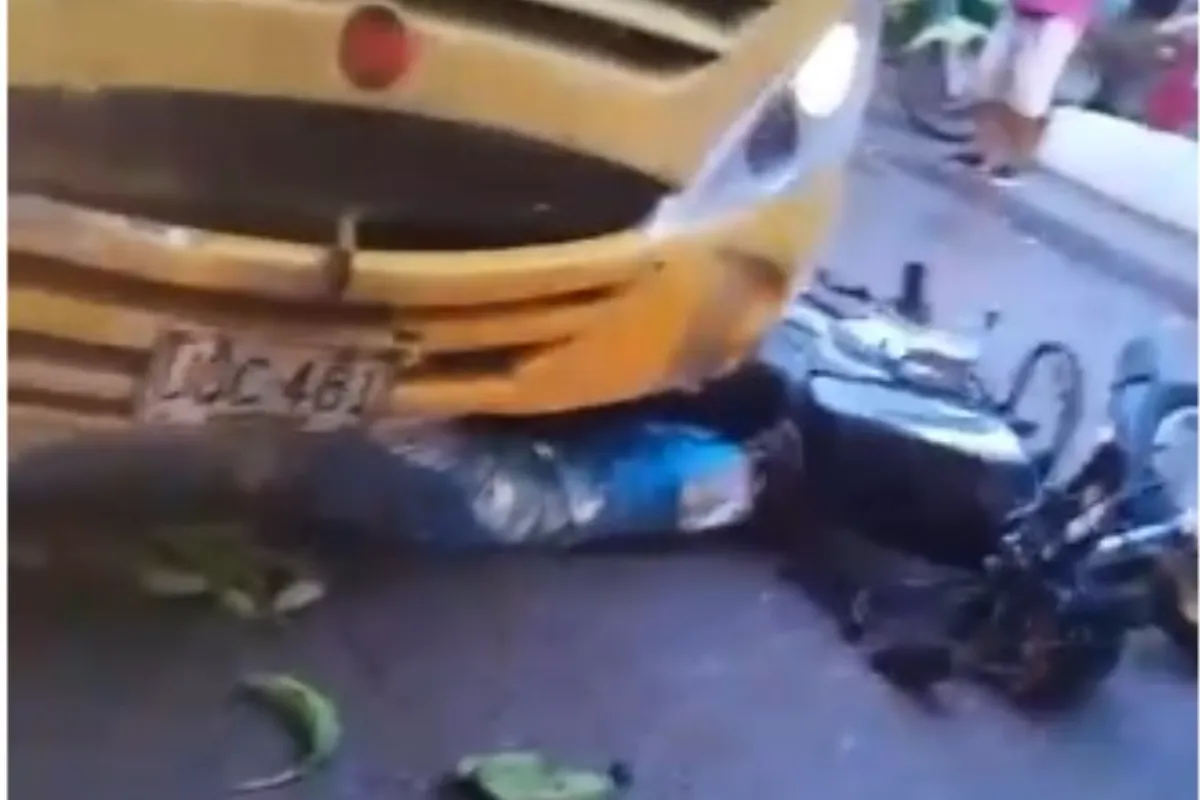Por poco ocurre una tragedia