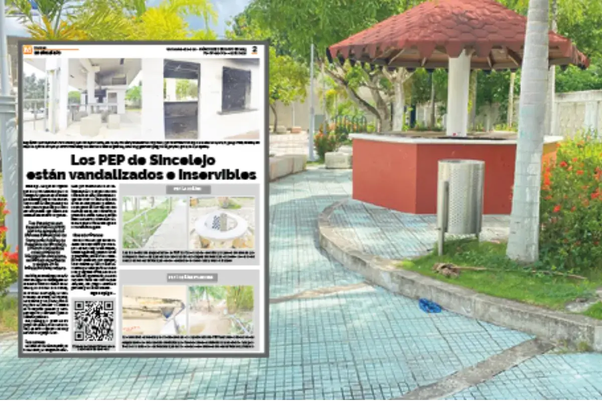 Habitante de calle ocupa garita del PEP Sincelejito y genera preocupación ciudadana