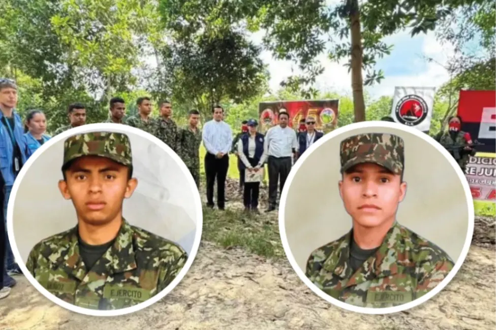 El ELN liberó cinco soldados secuestrados, dos son de Sucre