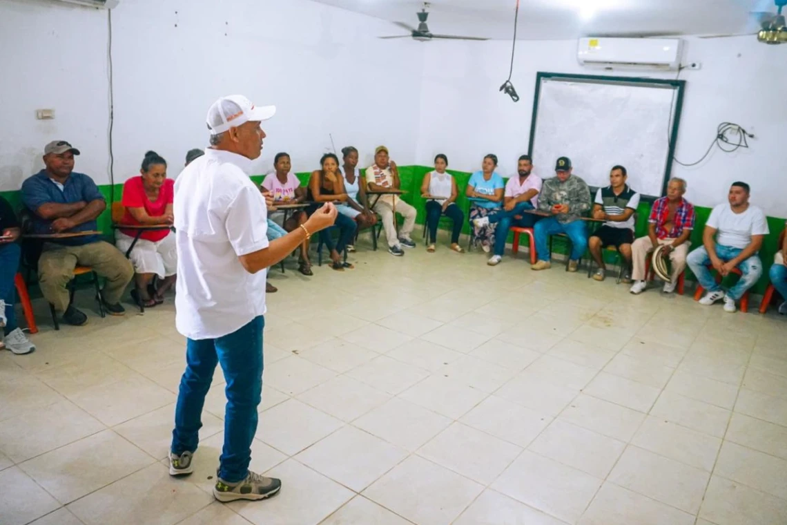 En Buenavista socializaron proyecto vial en zona rural