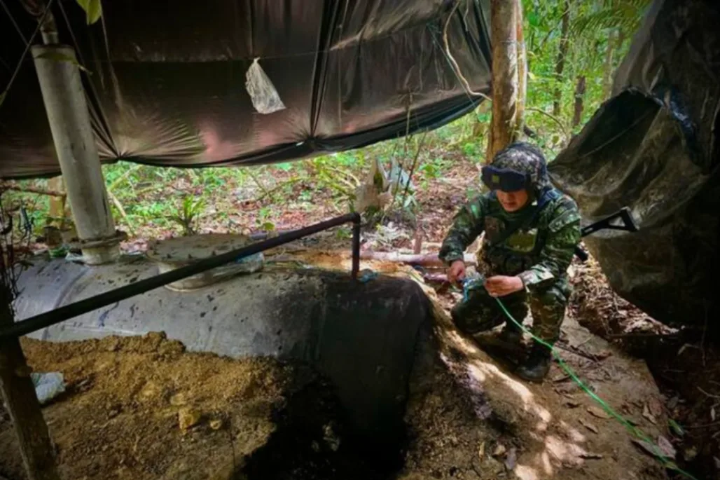 Inacutan laboratorio de cocaína en el Guaviare