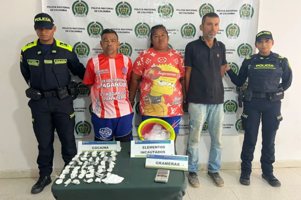 Capturados por droga desarticulan microtráfico en Magangué