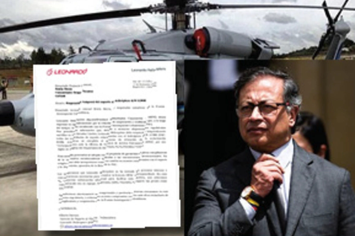 Hasta del helicóptero presidencial lo bajaron