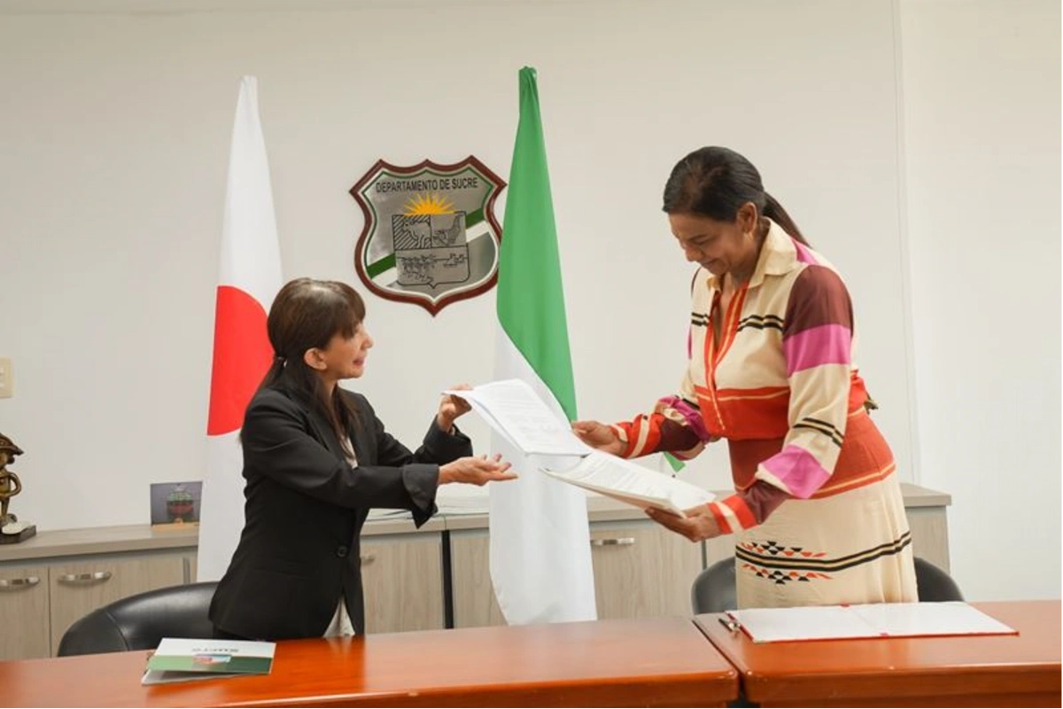 Sucre firmó acuerdo de cooperación con Japón para la transformación agrícola en los Montes de María