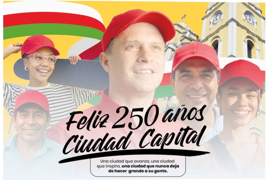 Feliz 250 años Ciudad Capital