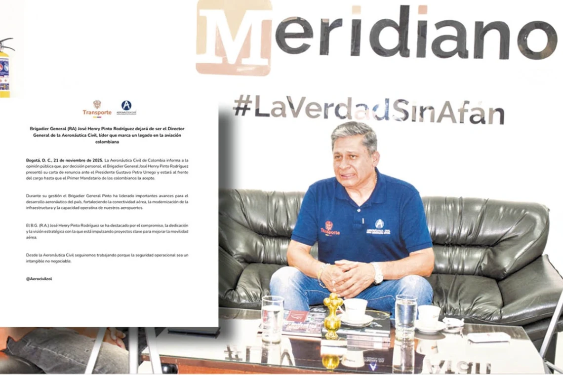 La Procuraduría indaga, renunció director de Aerocivil