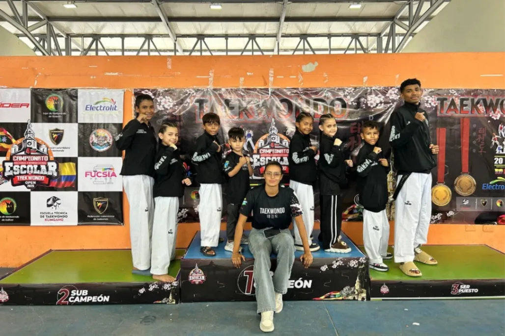 Club Koguryo gana 9 medallas en campeonato internacional escolar en Cartagena
