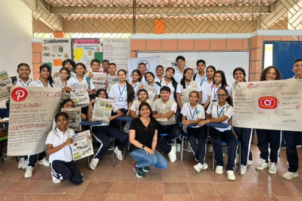 Prensa Escuela llevó conocimiento a Ovejas con sus talleres