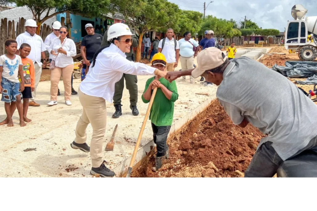 Sector Palito se transformará con sus calles pavimentadas