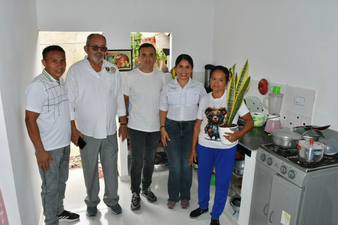 La transformación de hogares avanza en Ciénaga de Oro
