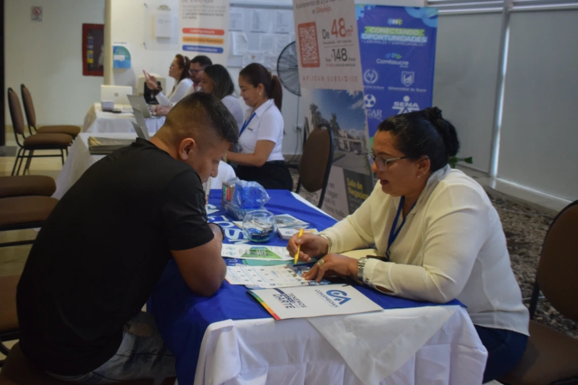 Comfasucre inauguró la sexta Feria de Vivienda