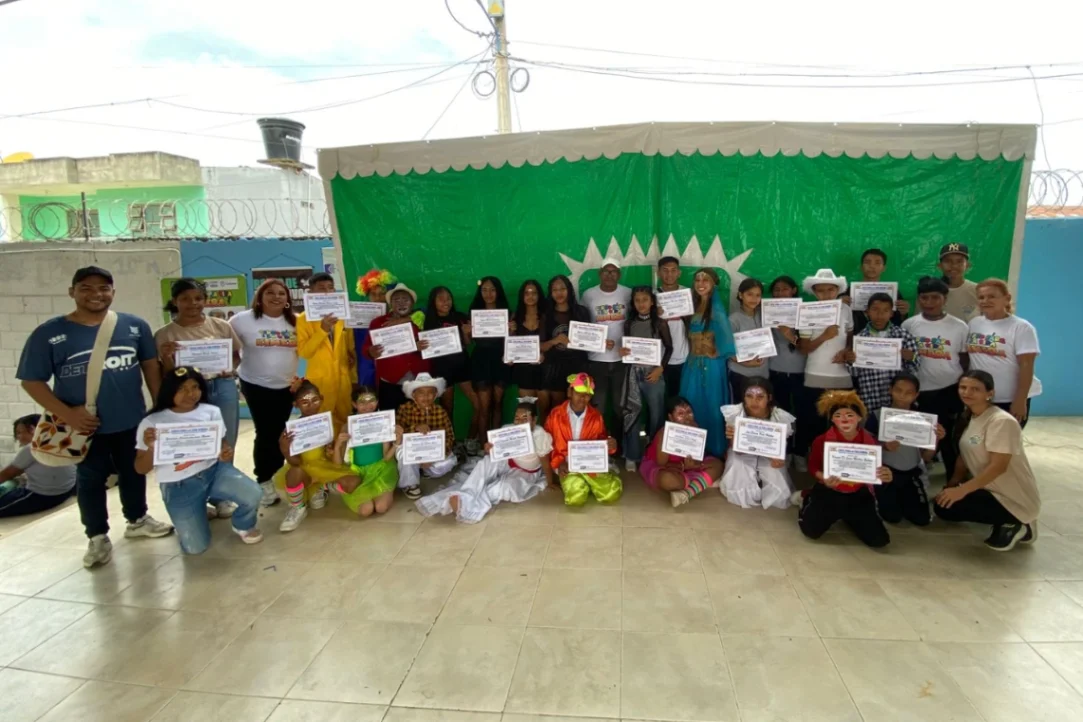 Circo para la Vida Kimera transforma realidades en la Institución Educativa Nueva Esperanza
