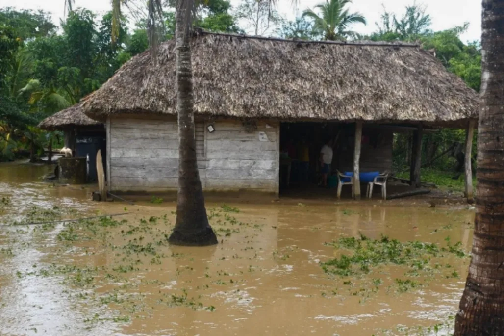 Inundaciones azota a Los Córdobas: familias afectadas por intensas lluvias