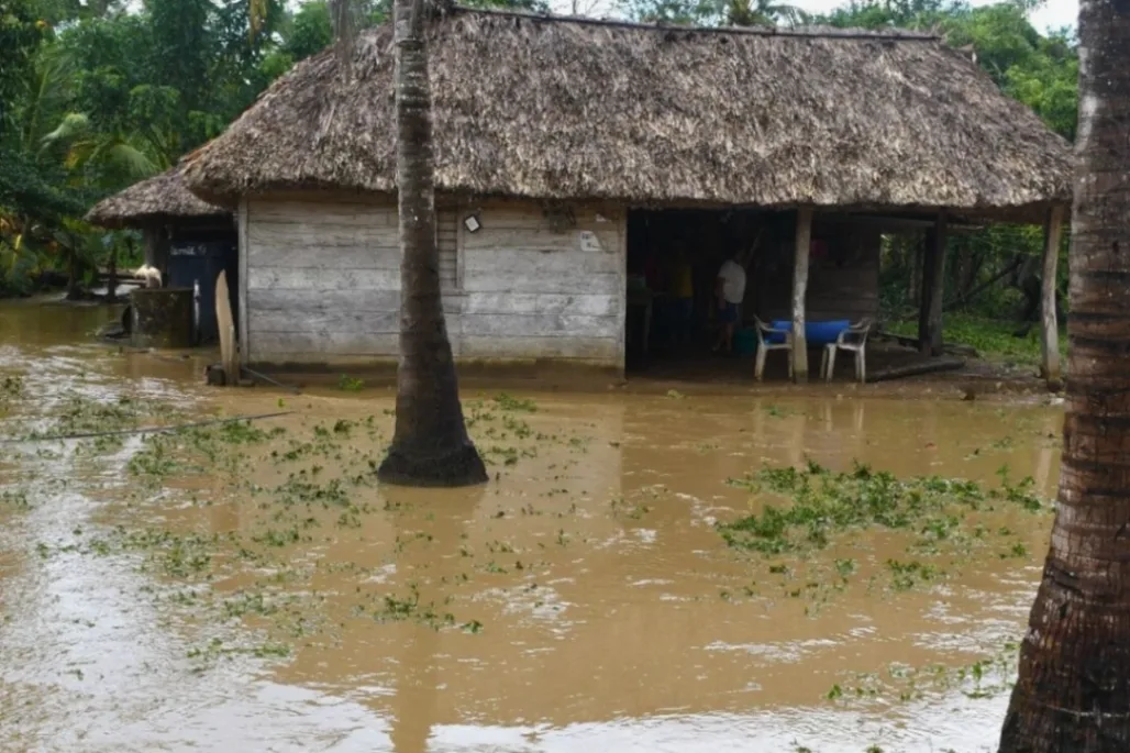 Inundaciones golpean a zona rural de Los Córdobas