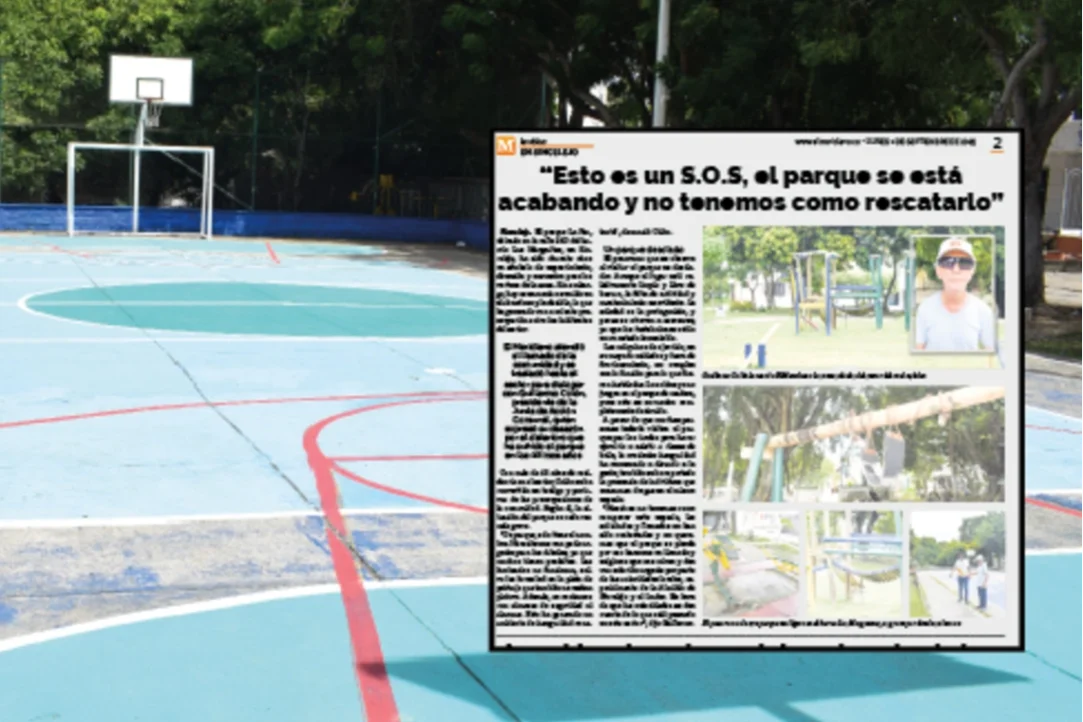 Parque La Paz fue intervenido por la comunidad, esperan apoyo del programa Plan Parques