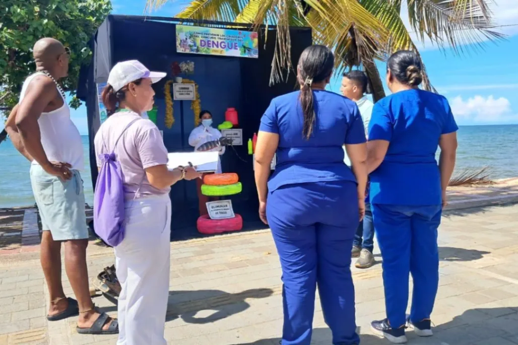 Prevención del dengue con los Cuadros Vivos de Galeras