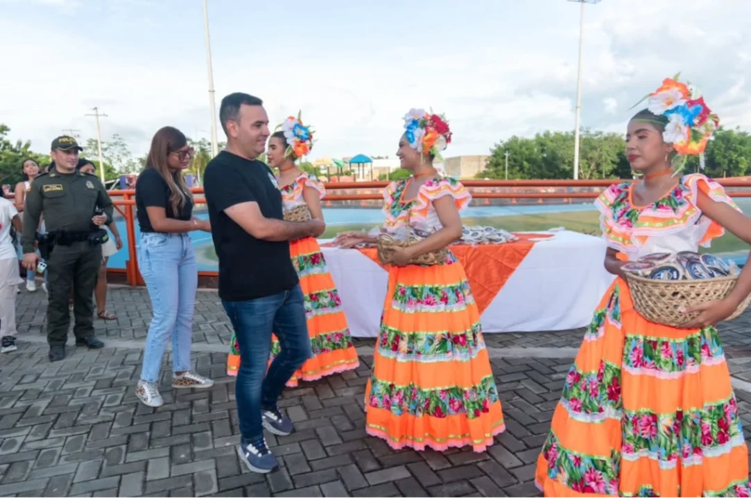 Ciénaga de Oro inaugura el XIV Torneo Nacional e Internacional de Voleibol "Con Dios y el Pueblo"