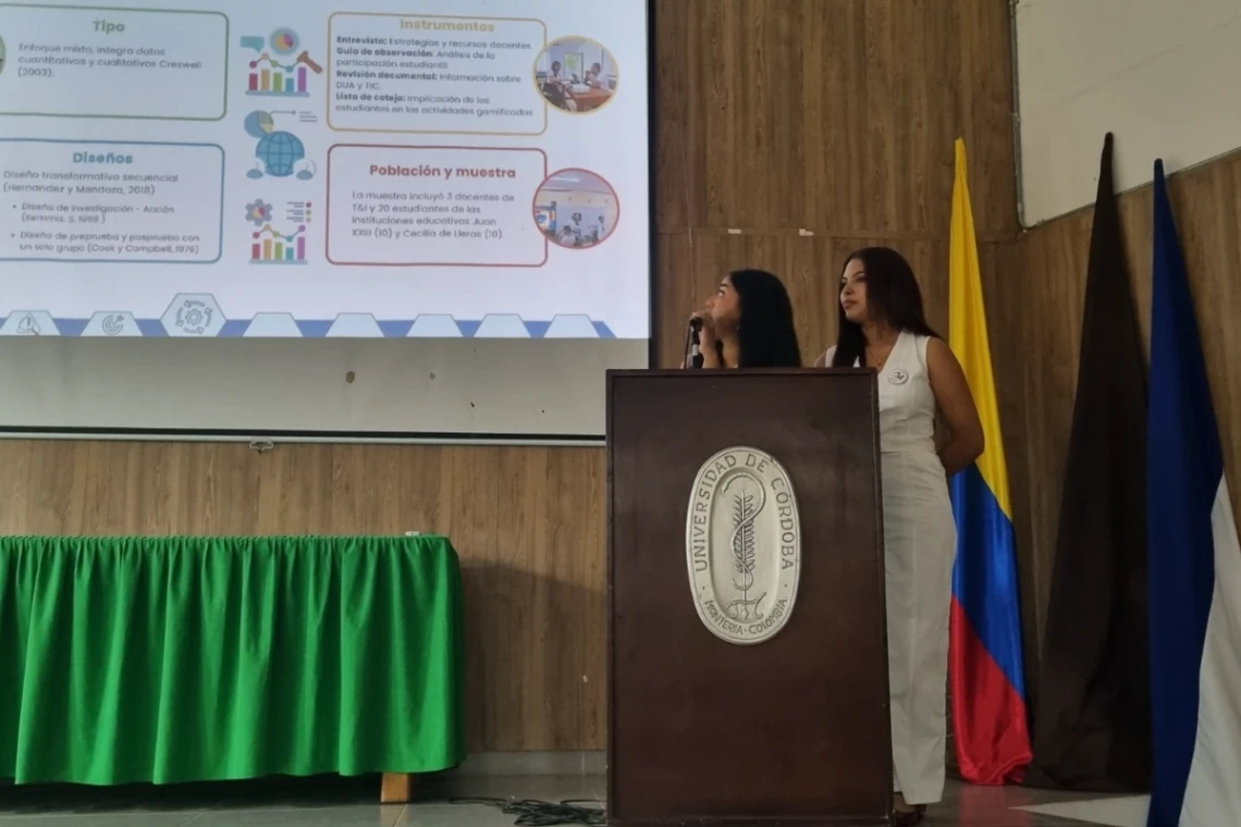 Estudiantes de Unicórdoba crean estrategia de gamificación inclusiva y reciben tesis
