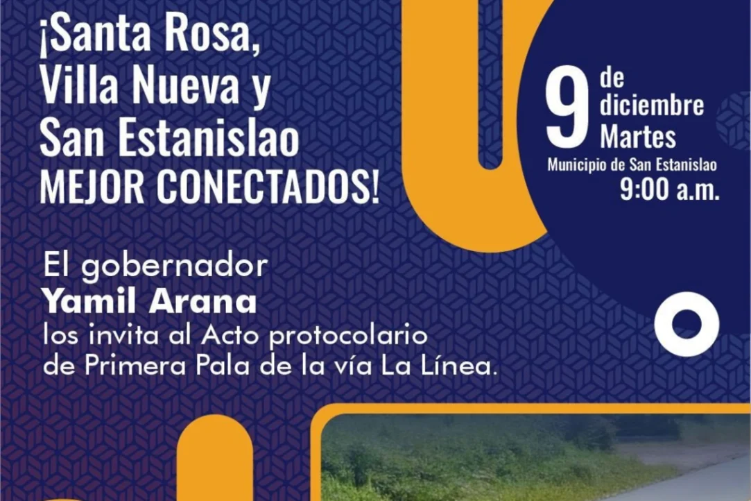 Inició la construcción de la vía La Línea, en el norte de Bolívar