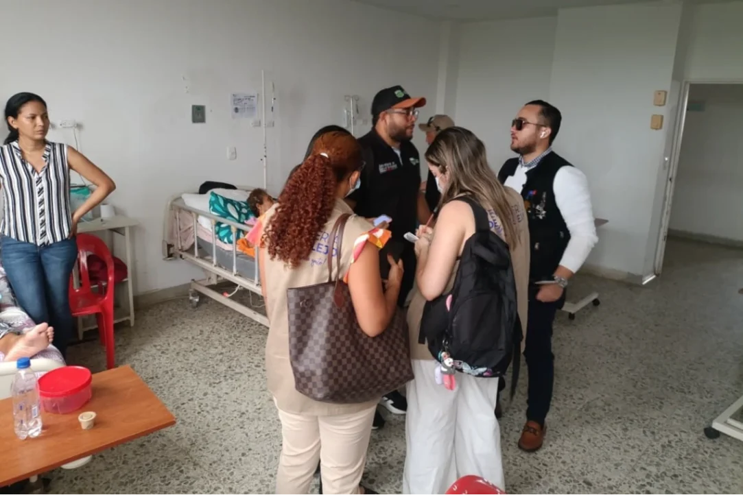 Pacientes del Hospital Universitario de Sucre denunciaron y los atendieron