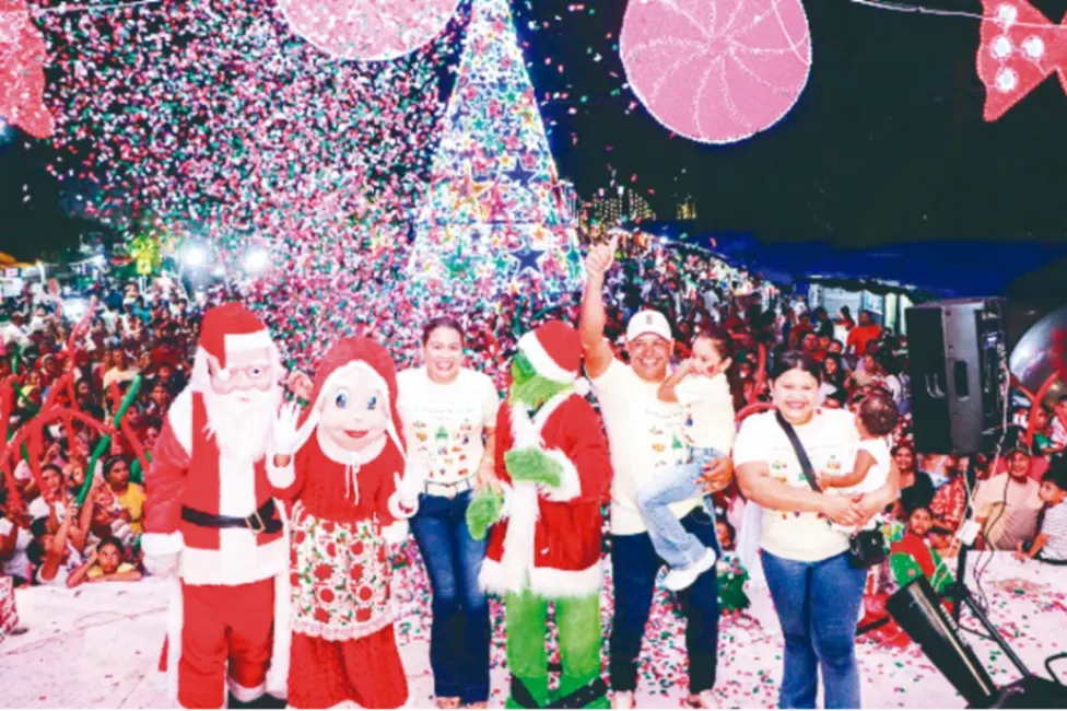 Majagual vivió la magia de la Navidad con el gran Show Navideño 2025