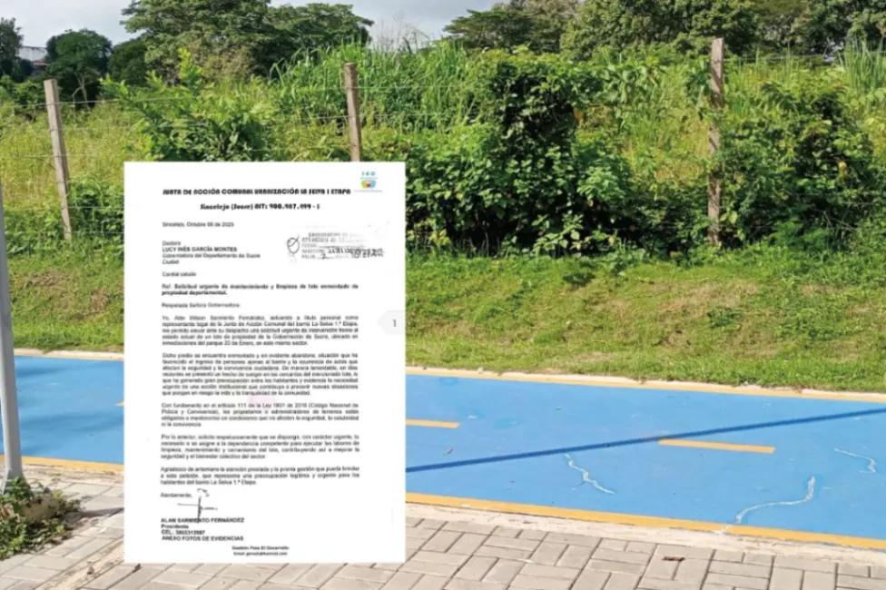 En La Selva denuncian demoras en respuesta por lote enmontado