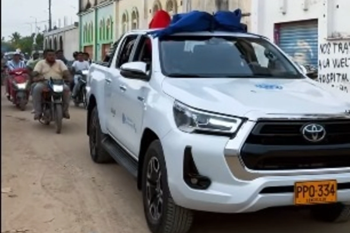 ESE fue dotada con una camioneta